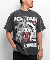 UFC Periera Chama Black Wash T-Shirt