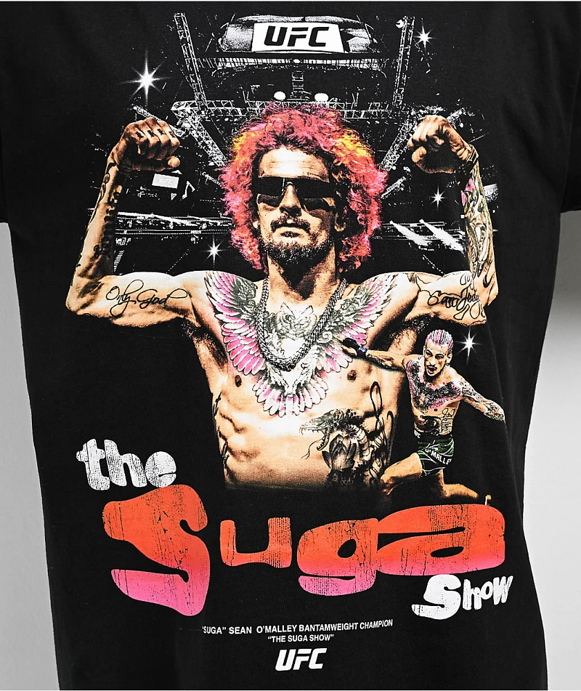 UFC Suga Sean Flex Black T-Shirt