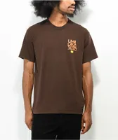 Uma Landsleds Stacked Brown T-Shirt