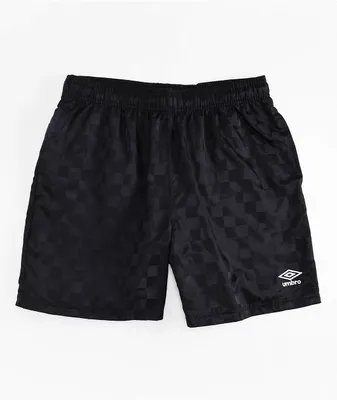 Umbro Black Checker Shorts