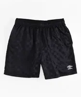 Umbro Black Checker Shorts