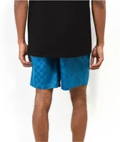 Umbro Blue Checker Shorts