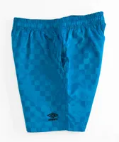 Umbro Blue Checker Shorts