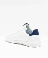 Umbro Broughton III White & Navy Blue Shoes