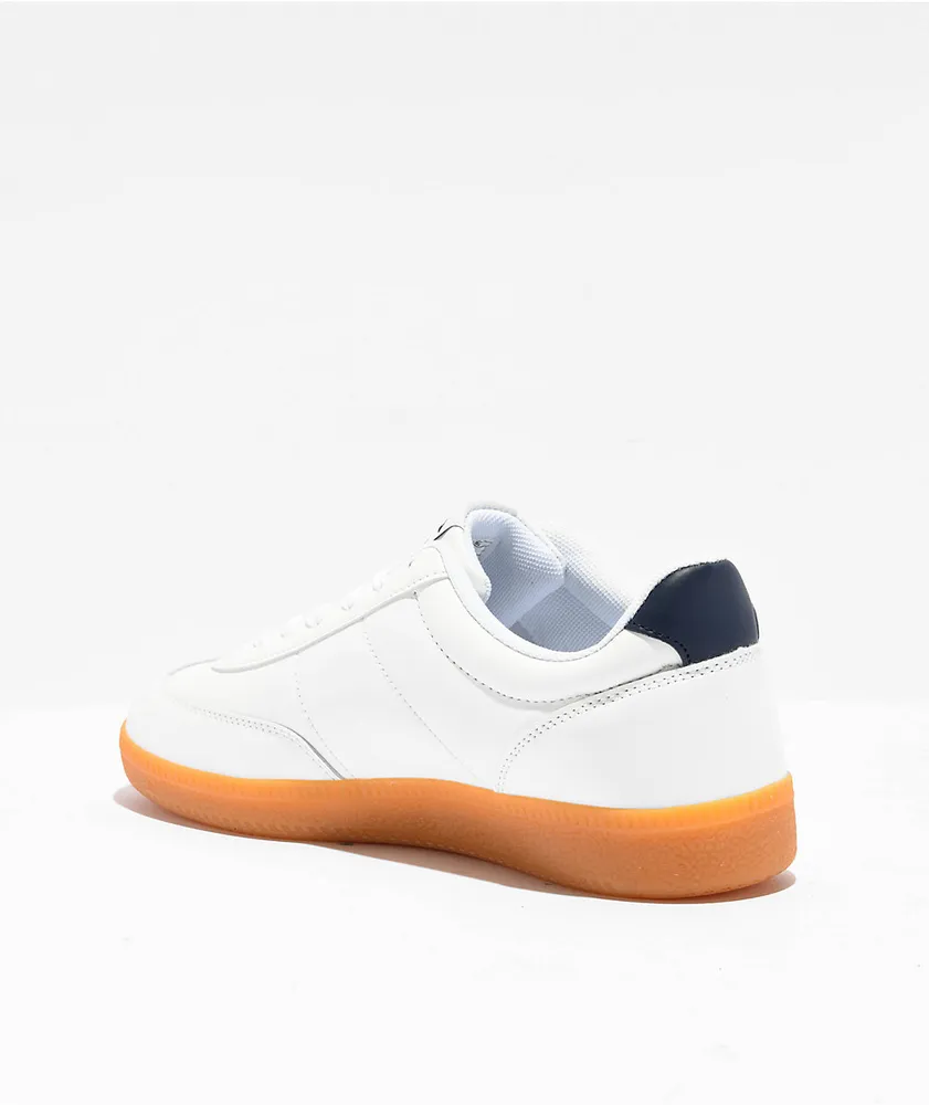 Umbro Regent SL White, Navy & Light Gum Shoes