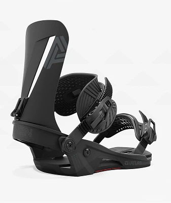 Union Atlas Black Snowboard Bindings 2025