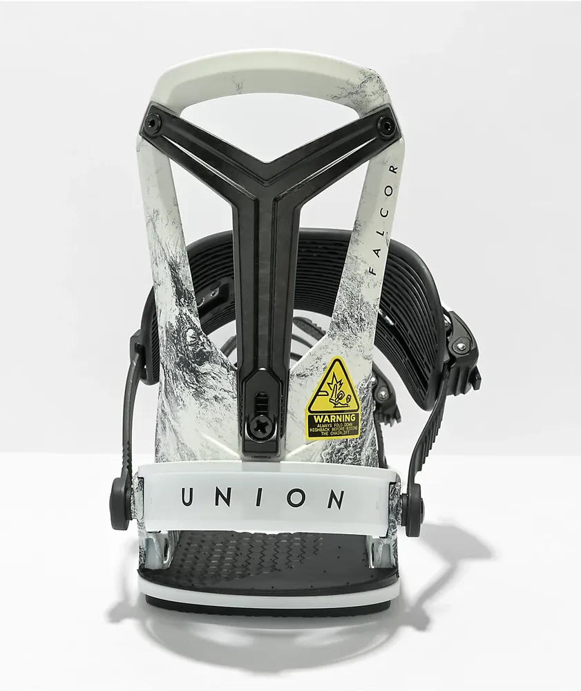 Union Falcor White Snowboard Bindings