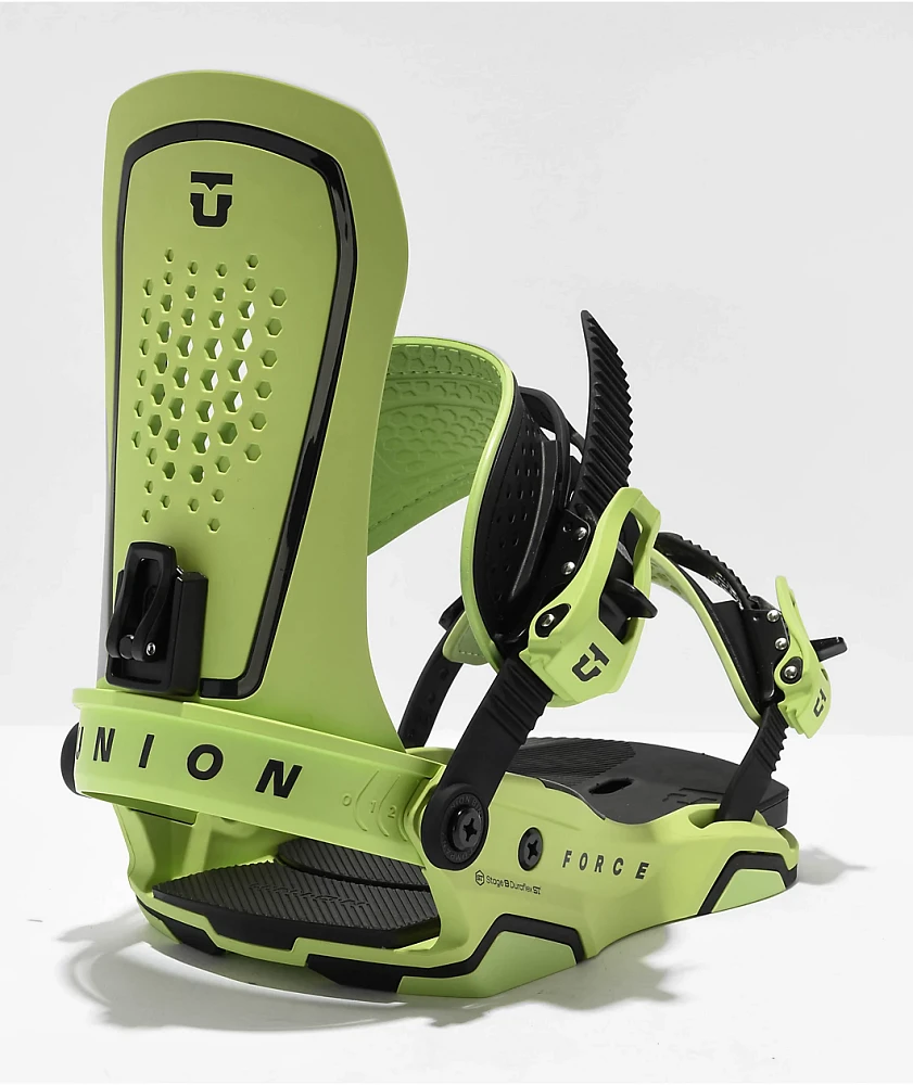 Union Force Green Snowboard Bindings 2024