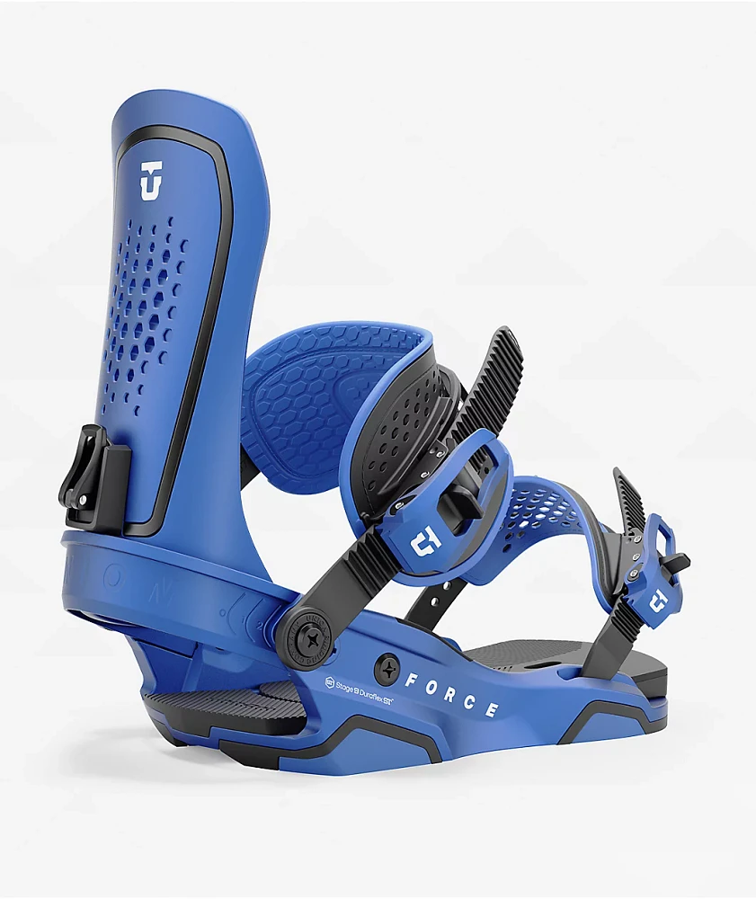 Union Force Metallic Blue Snowboard Bindings 2025