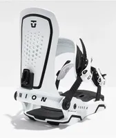 Union Force White Snowboard Bindings 2024