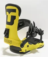 Union Force Yellow Snowboard Bindings 2023