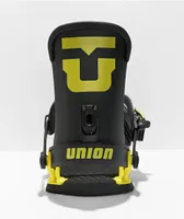 Union Kids Cadet Pro Yellow Snowboard Bindings 2023