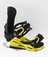 Union Kids Cadet Pro Yellow Snowboard Bindings 2023