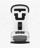 Union Kids Cadet White Snowboard Bindings 2025