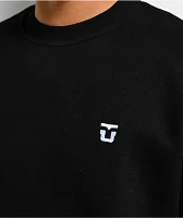 Union Premium Black Crewneck Sweatshirt