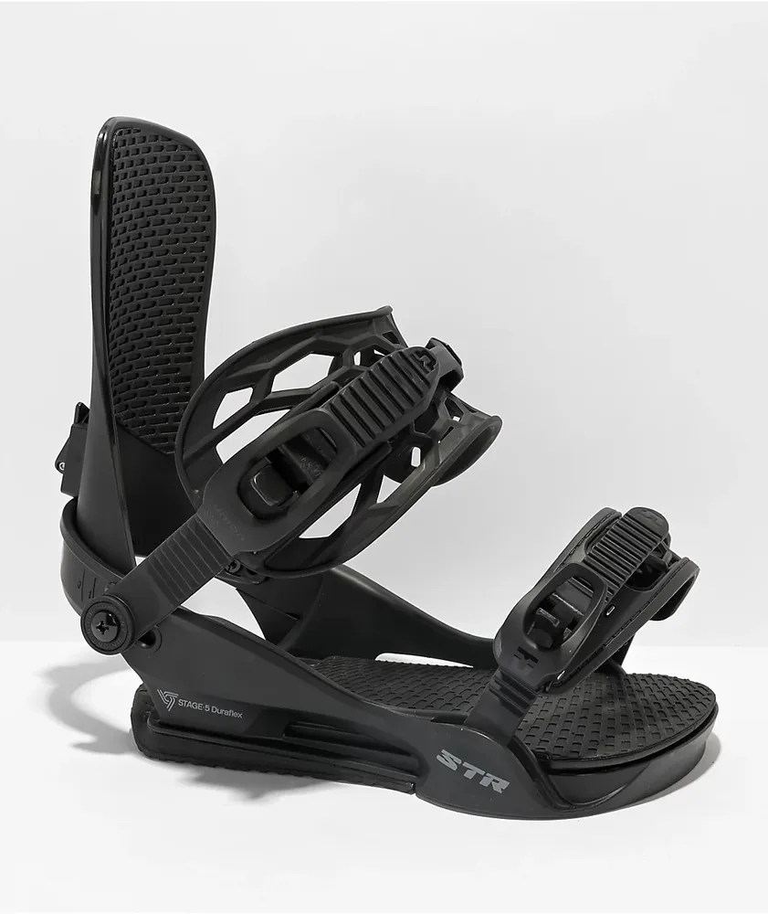 Union STR Black Snowboard Bindings