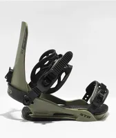 Union STR Hunter Green Snowboard Bindings 2024