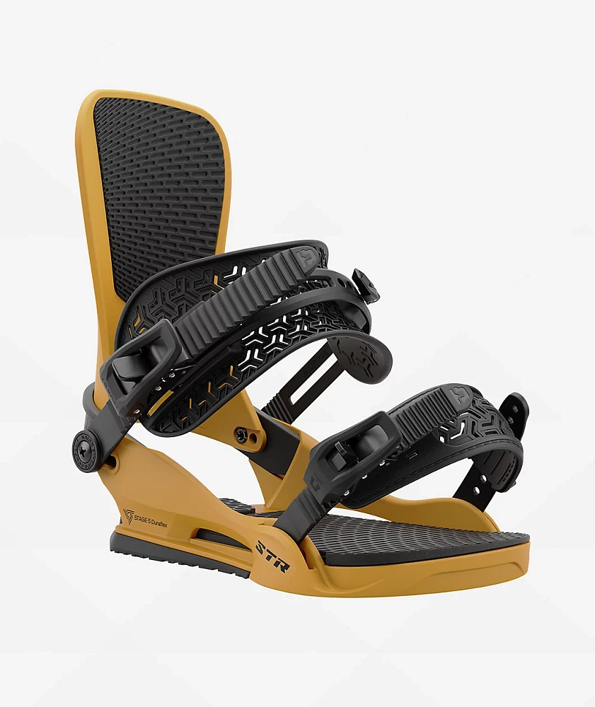 Union STR Mustard Snowboard Bindings 2025