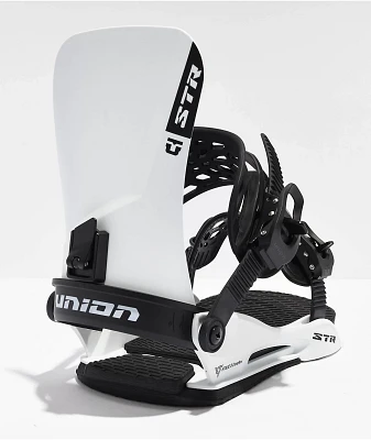 Union STR White Snowboard Bindings 2024