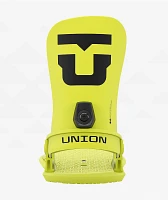 Union Strata Acid Green Snowboard Bindings 2025