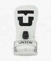 Union Strata Bone White Snowboard Bindings 2025