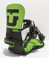 Union Strata Green Snowboard Bindings 2023