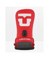 Union Strata Red Snowboard Bindings 2024