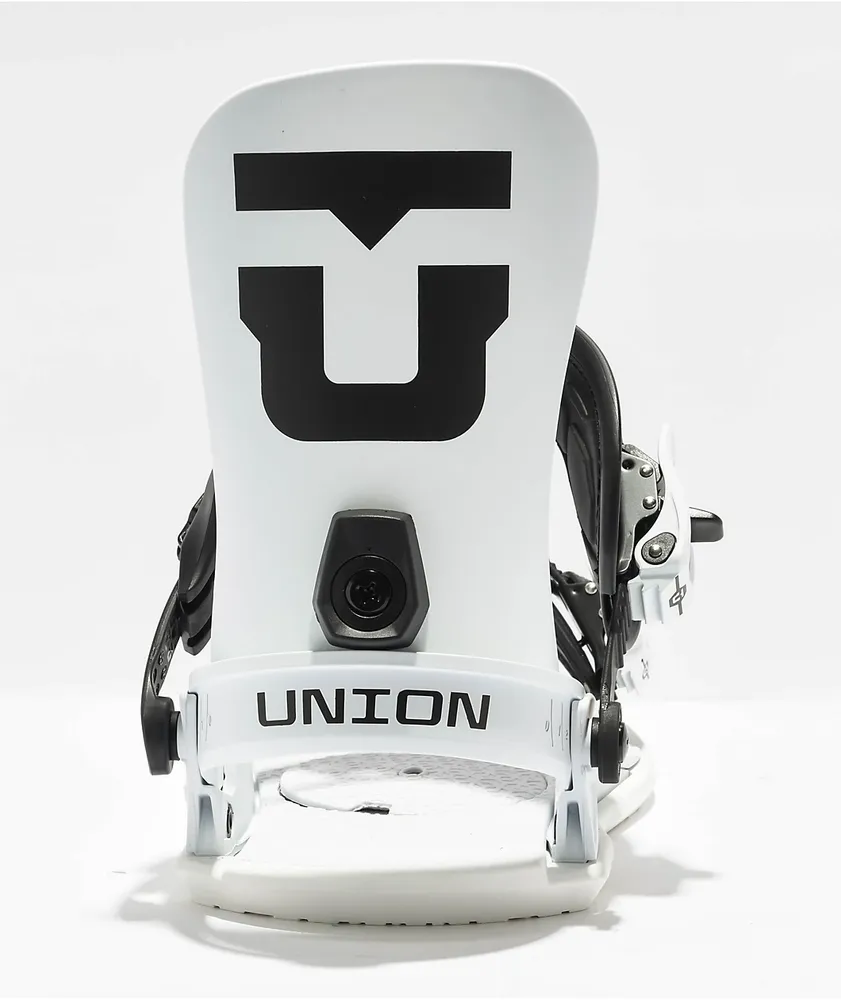 Union Strata White Snowboard Bindings 2024