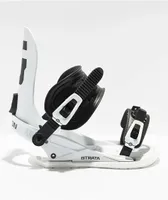 Union Strata White Snowboard Bindings 2024