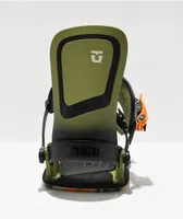 Union Ultra Army Green Snowboard Bindings 2024