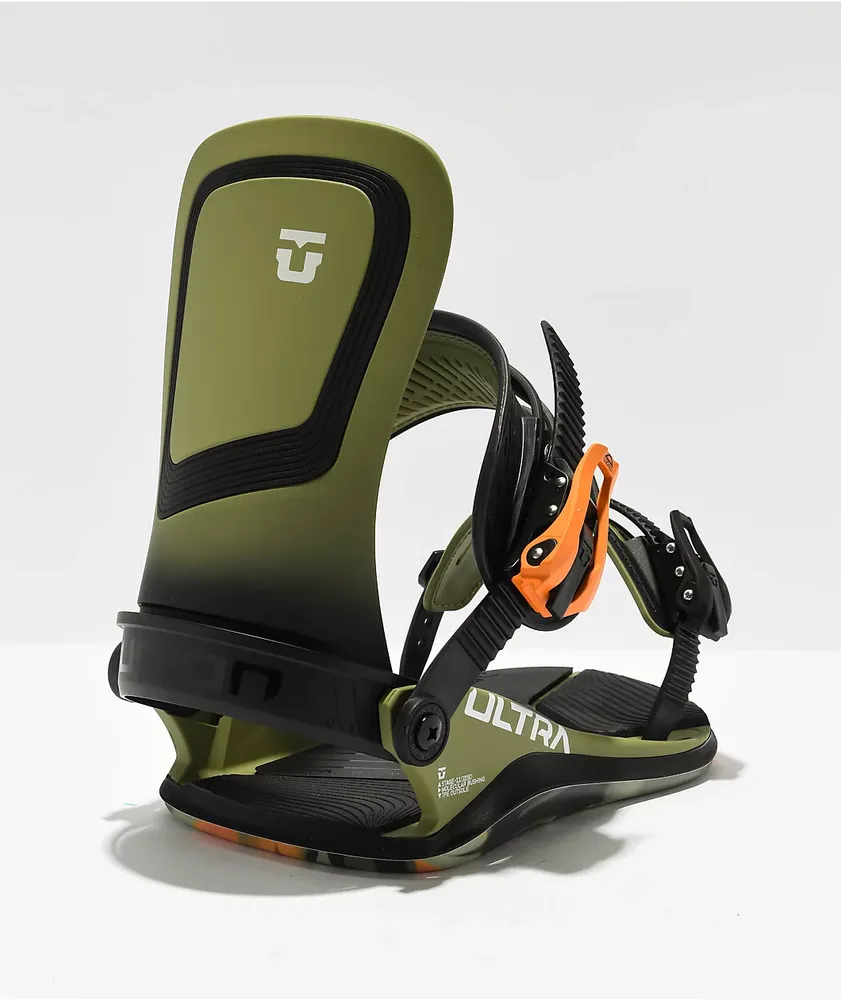 Fijaciones Snowboard Union STR Dark Green 2024