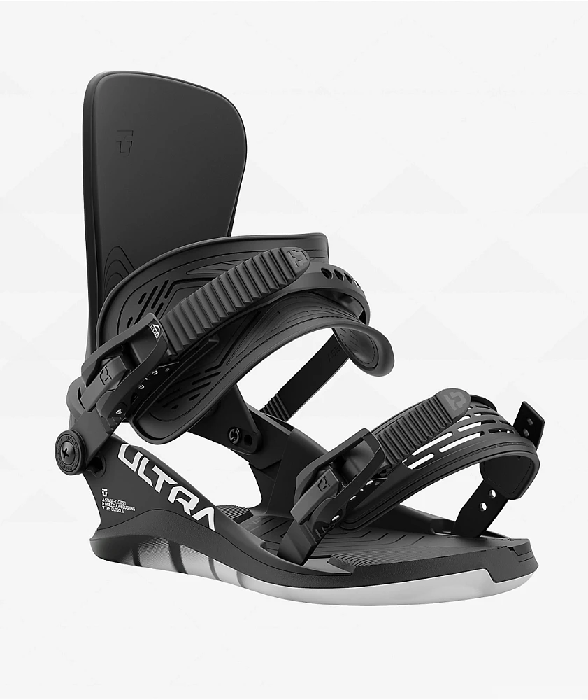 Union Ultra Black Snowboard Bindings 2025