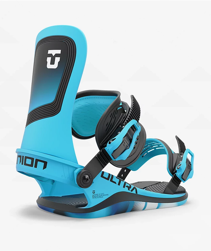 Union Ultra Blue Snowboard Bindings 2025 