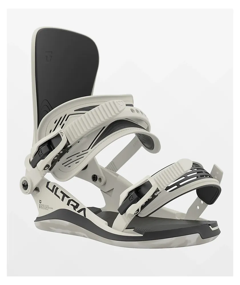 Union Ultra Bone White Snowboard Bindings 2024