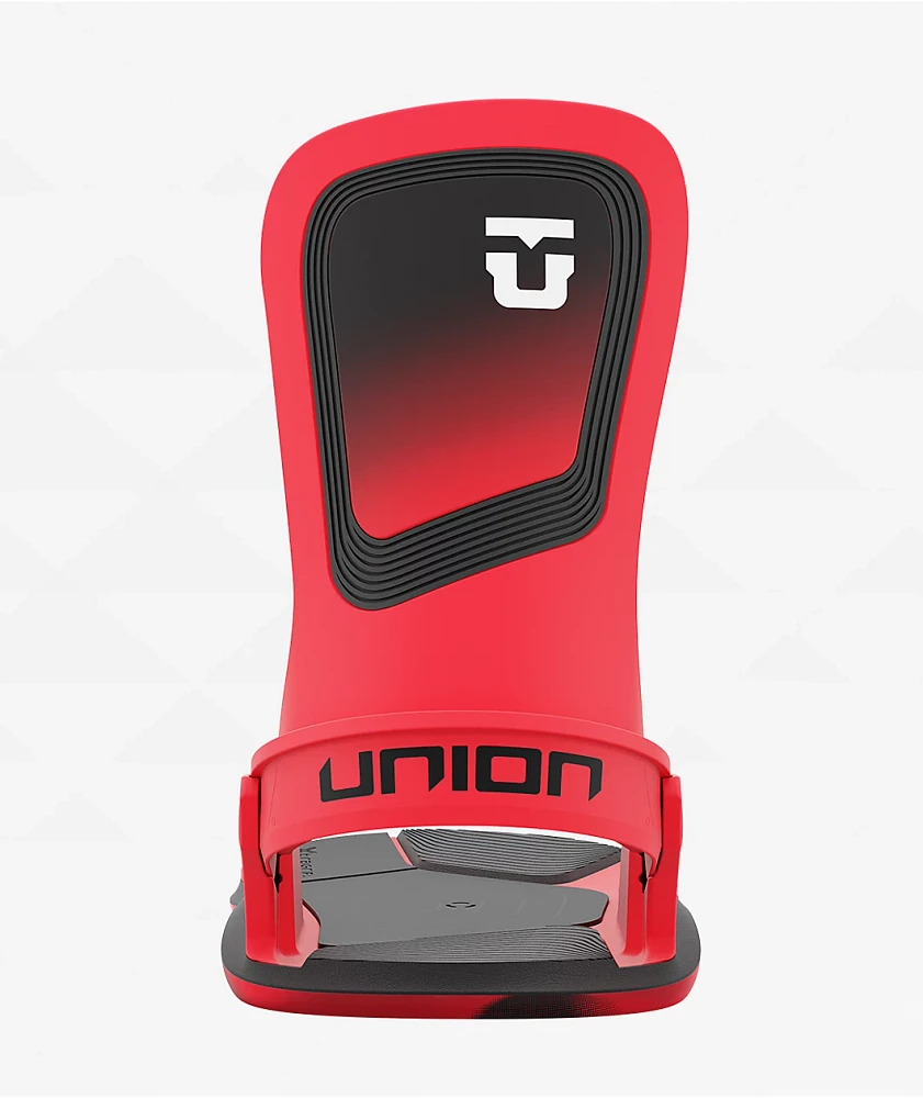 Union Ultra Hot Red Snowboard Bindings 2025