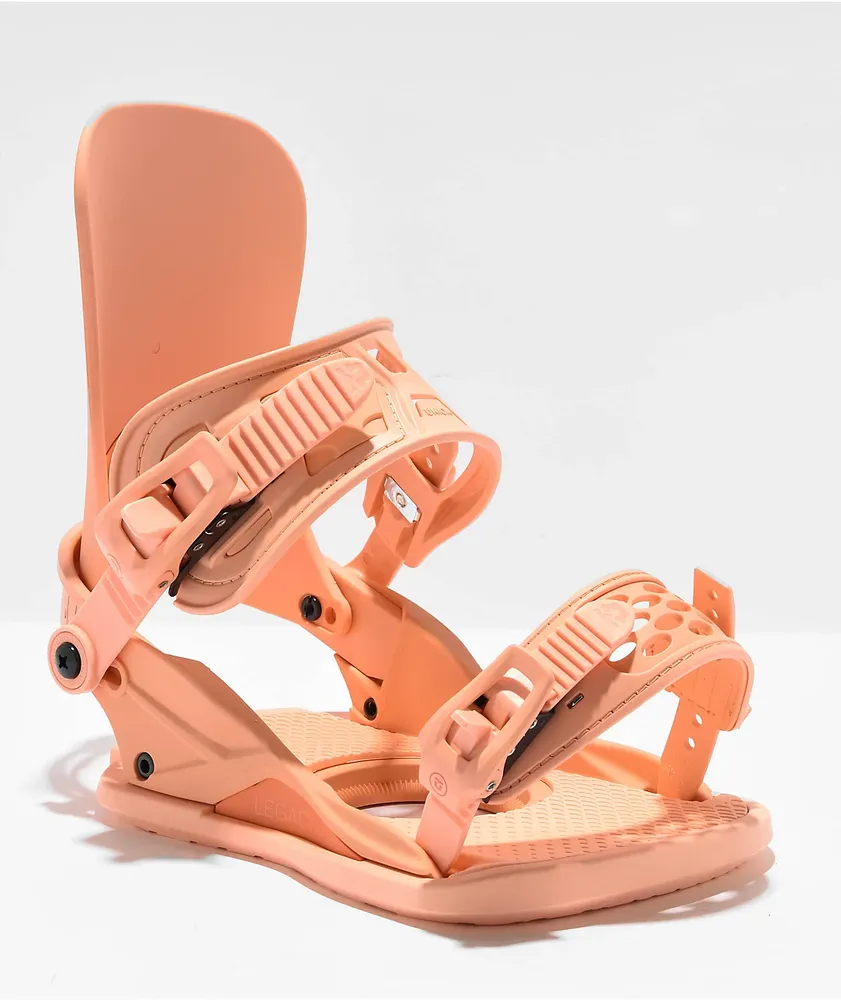 Union Women's Legacy Tangerine Snowboard Bindings 2024