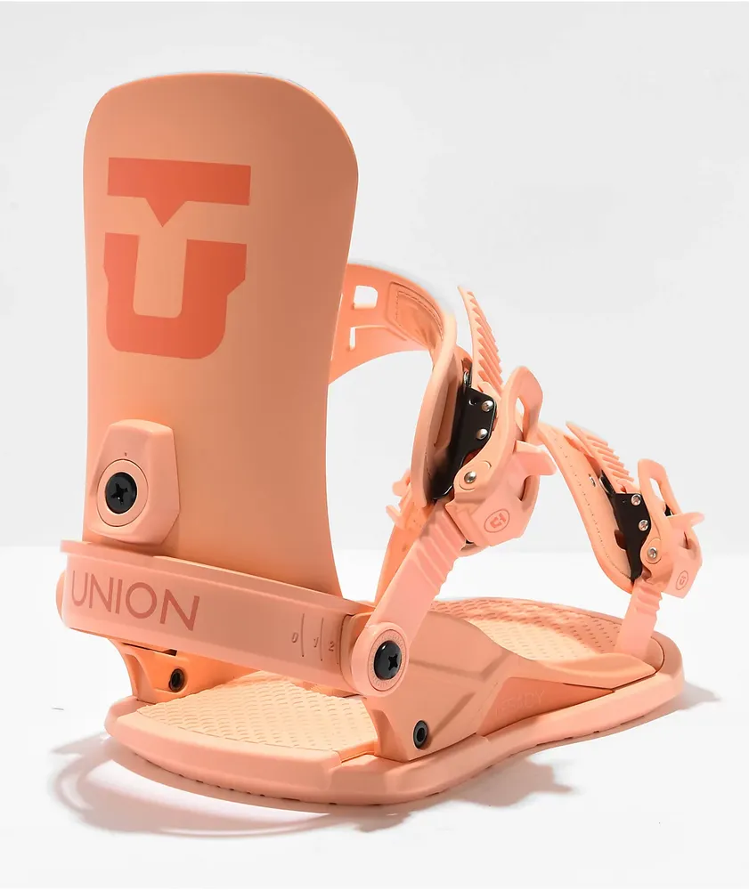 Union Women's Legacy Tangerine Snowboard Bindings 2024