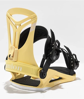 Union Women's Rosa Yellow Snowboard Bindings 2024