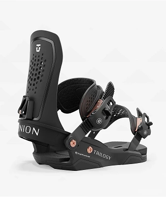 Union Women's Trilogy Black Snowboard Bindings 2025