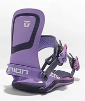 Union Women's Ultra Purple Snowboard Bindings 2023