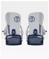 Union x Public Strata White & Blue Snowboard Bindings