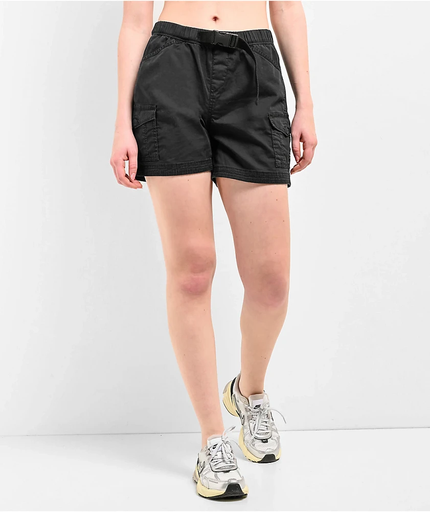 UnionBay Chase Black Utility Belt Shorts