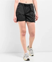 UnionBay Chase Black Utility Belt Shorts