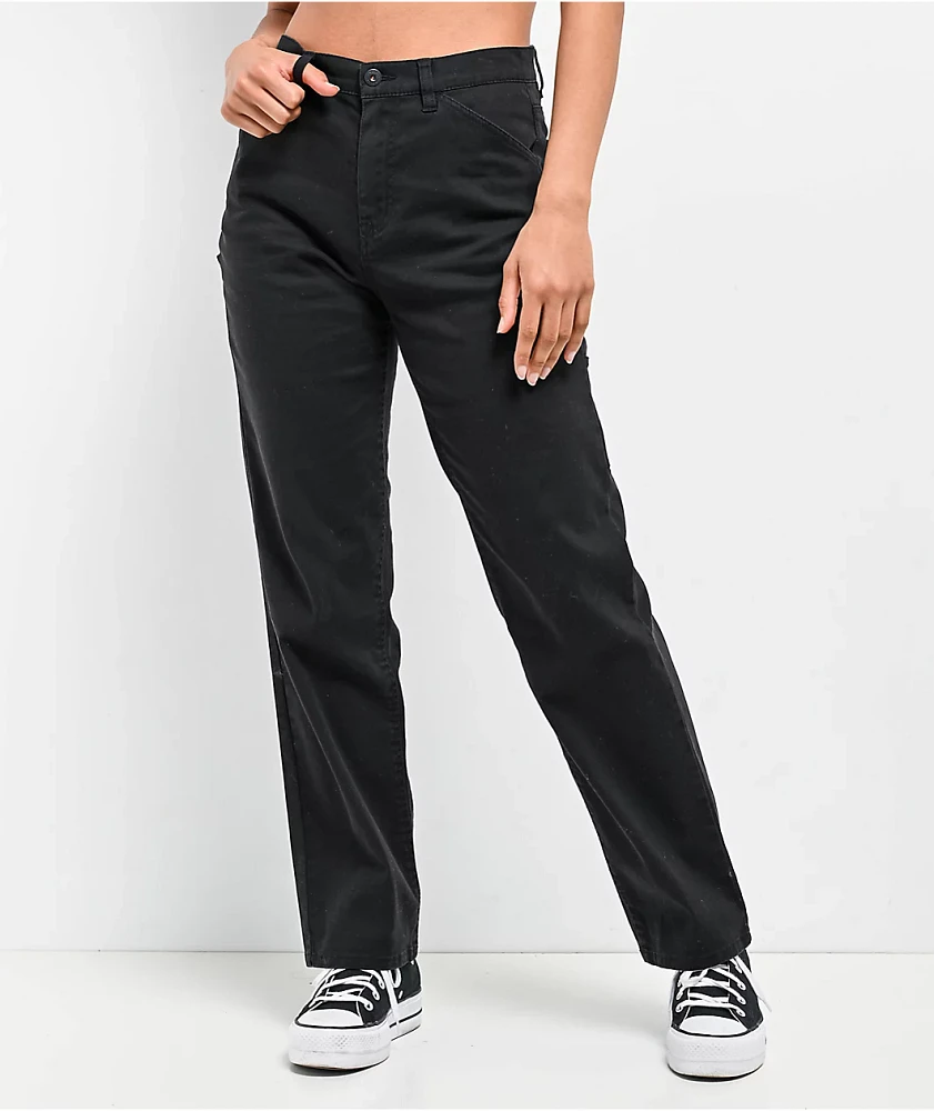 UnionBay Connor Straight Leg Black Pants