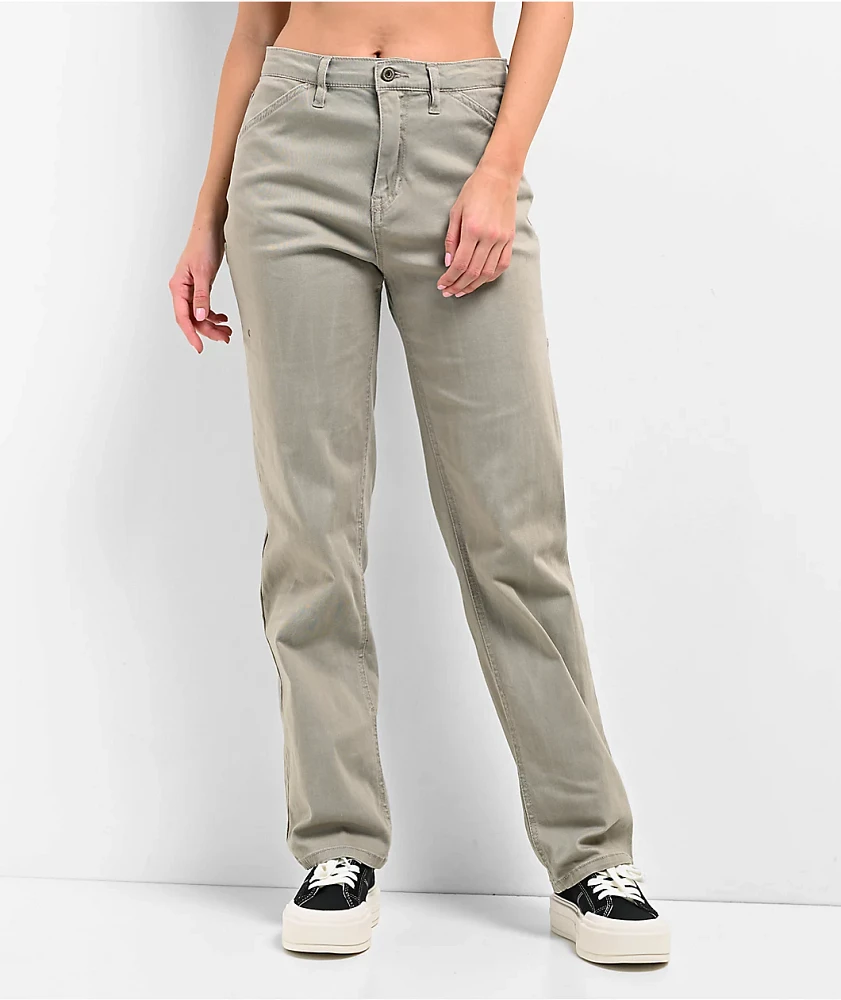 UnionBay Connor Straight Leg Charcoal Pants