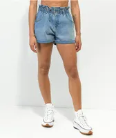 Unionbay Gina Paperbag Waist Jean Shorts