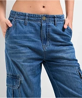 Unionbay Jayde Rigid Denim Cargo Jeans
