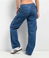 Unionbay Jayde Rigid Denim Cargo Jeans