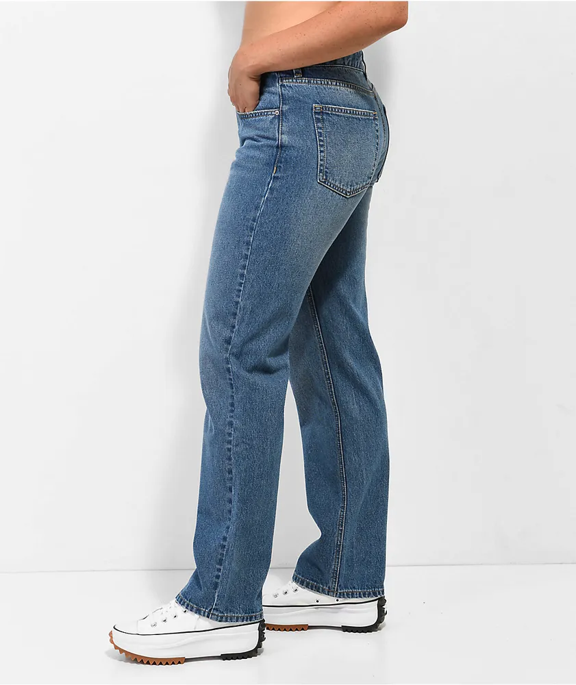 Unionbay Lowrise Straight Leg Blue Jeans