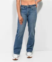 Unionbay Lowrise Straight Leg Blue Jeans